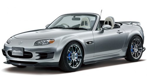 Схожая картина и с Mazda MX-5. Синие тормозные суппорты — реверанс в сторону опелевских моделей OPC?
