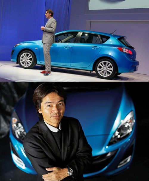 Для Лоренса ван дер Акера (вверху) Mazda3 — первый крупный проект в качестве шеф-дизайнера. Ибо…