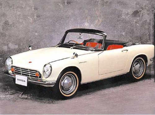 Создатели MH1 явно вдохновлялись хондовским родстером S500 (1963 год). Автомобиль с полностью…