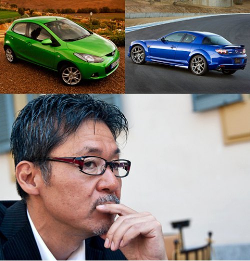 Mazda2 и RX-8 — две стороны личности нового шеф-дизайнера (по его собственному признанию).