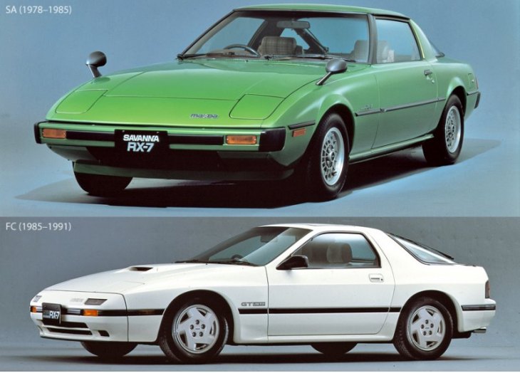 Модель Mazda RX-7, включая первые два поколения (серии SA и FC), разошлась по миру тиражом 811 634…
