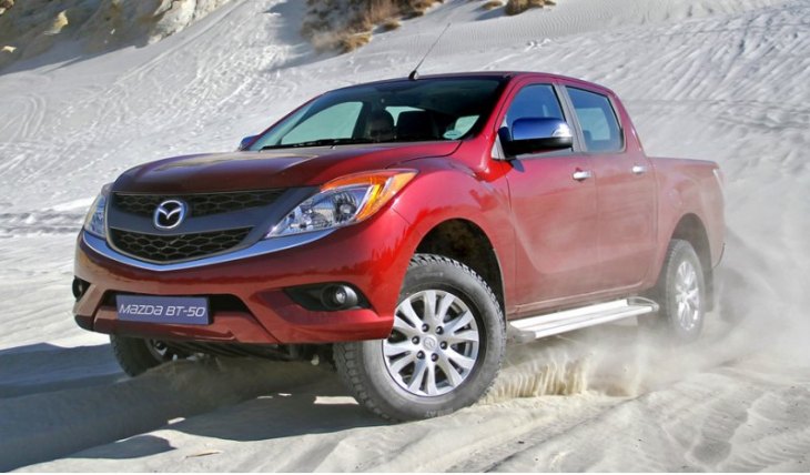 Пикап Mazda BT-50 (на фото текущая версия) на нашем рынке сейчас не продается. Вообще в последнее…