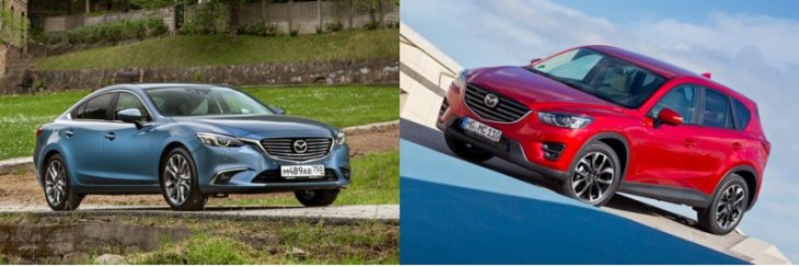 Рестайлинговые «шестерку» и CX-5 компания собиралась запустить к нам еще в феврале 2015-го, но не…