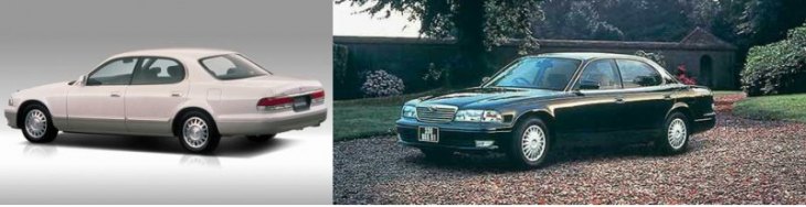 Седан Mazda Sentia (индекс HE, 1995–1999 годы, на некоторых рынках Mazda 929) оснащался мотором V6…