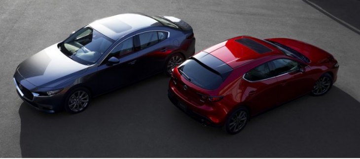 В России у новой Мазды 3 свой ассортимент агрегатов: бензиновые Skyactiv-G 1.5 (120 л.с., 153 Н·м)…