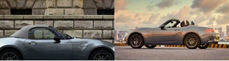 Мягкий верх у версии R-Sport окрашен в оттенок Premi­um Grey вместо стандартного черного, а корпуса…