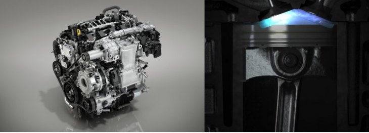 Skyactiv X использует воспламенение от сжатия с контролем за счет свечей (SPCCI). Основная часть…