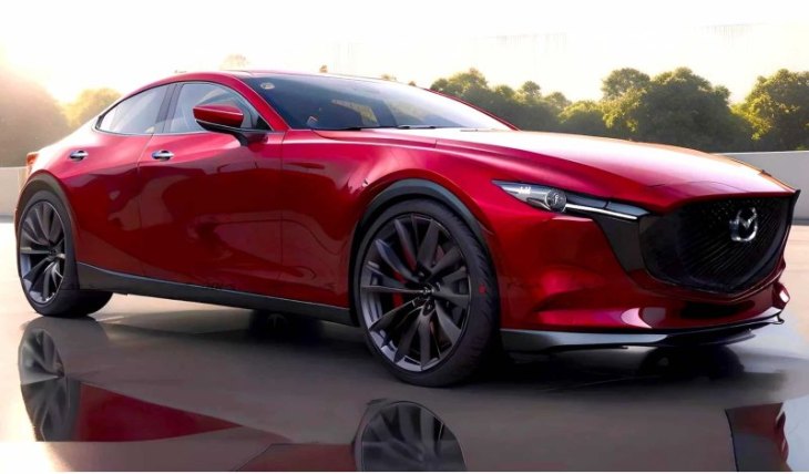 Новая Mazda6 бросит вызов Acura и Lexus: первые изображения и подробности