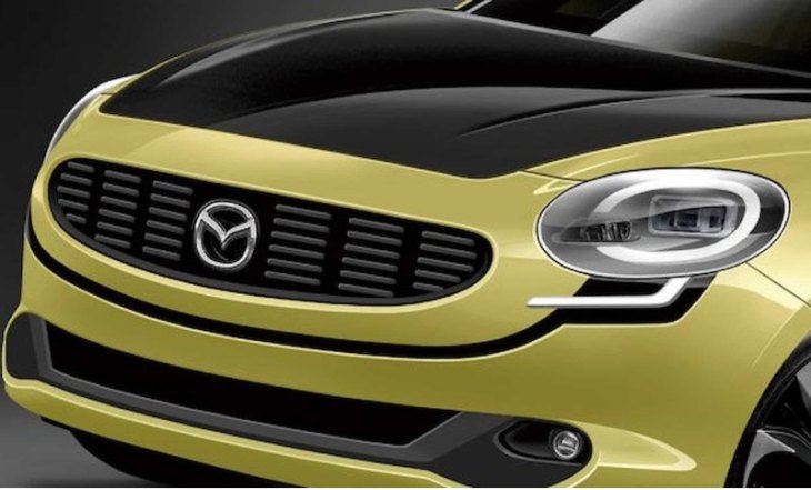 Новая Mazda2 кардинально изменится внешне и технически