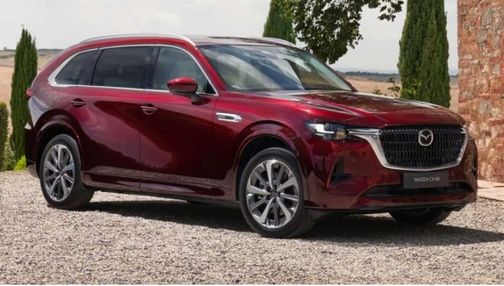 Mazda показала конкурента BMW X5, Audi Q7 и Mercedes-Benz GLE