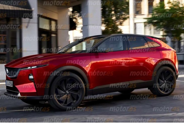 Новое поколение Mazda CX-5 (неофициальный рендер)