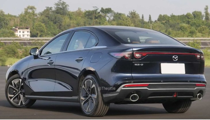 Рендер новой Mazda3. Фото: Theottle