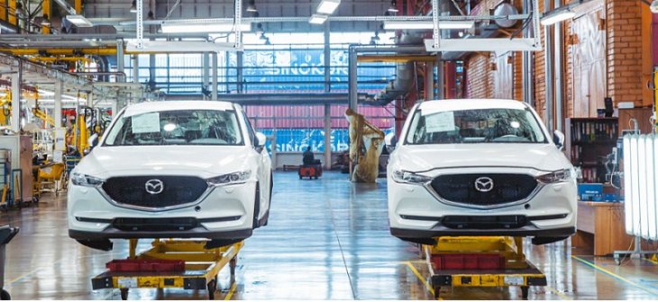 Автозавод «Мазда Соллерс» возобновил производство японских автомобилей