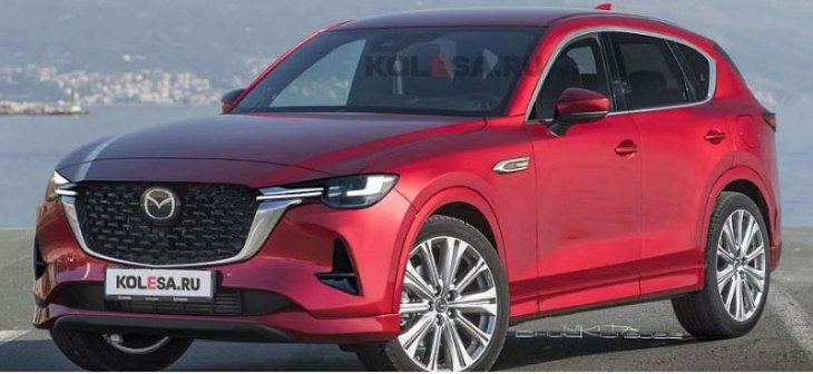 Представлены первые рендеры нового кроссовера Mazda CX-60 от российских дизайнеров