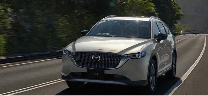 MAZDA представила обновленный кроссовер MAZDA CX-8 2023 года для Японии