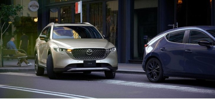 Представлен обновлённый кроссовер MAZDA CX-8 2023 года для Австралии