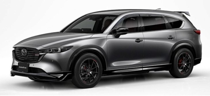 Японское тюнинг-ателье Auto Exe обновило кроссовер Mazda CX-8
