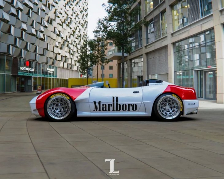 В топовом варианте MX Speedster RS тюнер полностью отказывается от четырехцилиндрового двигателя…