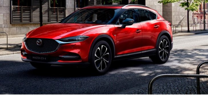 Автосалоны в России снизили стоимость кроссоверов Mazda CX-4 без пробега в марте 2023 года
