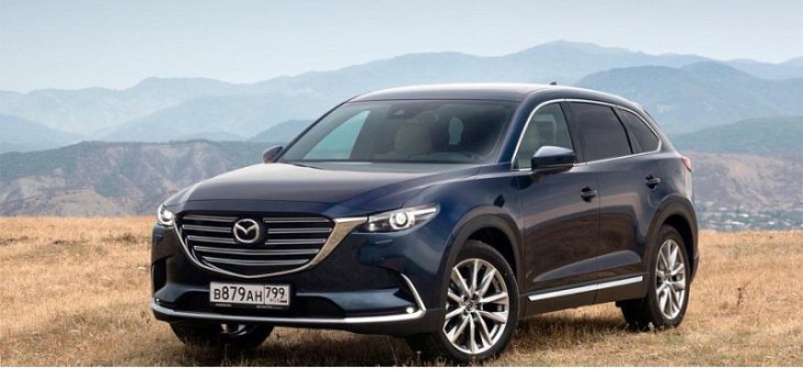 Автосалоны в РФ снизили прайс-листы на новые кроссоверы Mazda CX-9 в марте 2023 года