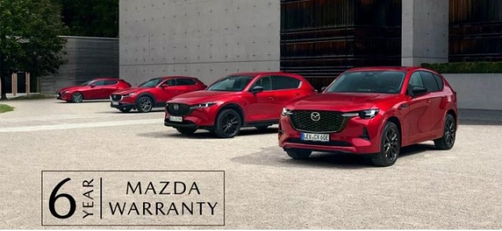 Компания Mazda предлагает шестилетнюю гарантию в 28 европейских странах