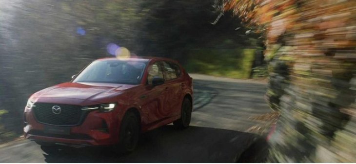 Кроссовер Mazda CX-60 2023 года показал очень хорошую управляемость