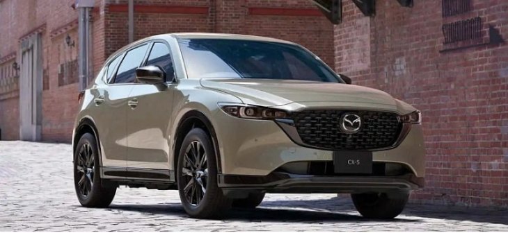Компания Mazda опубликовала цены на кроссовер Mazda CX-5 2024 модельного года
