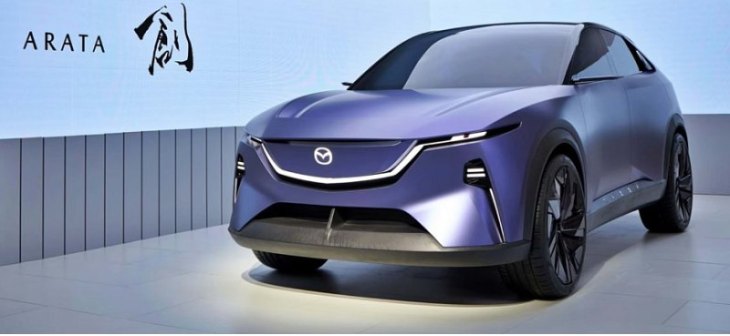 Mazda представила электрокар Arata, прямой конкурент Tesla Model Y