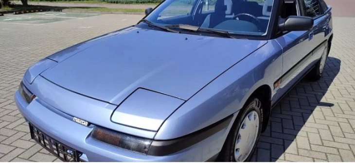 Один из дилеров продает почти новую Mazda 323F