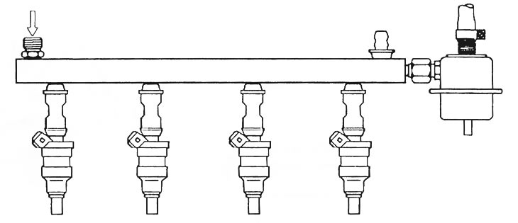 Рис. 27. Коллектор форсунок