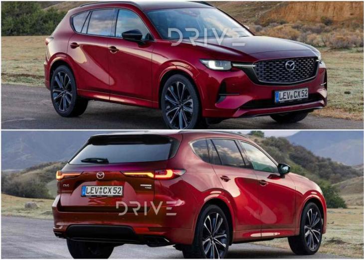 Неофициальные рендеры новой Mazda CX-5 3 поколения (Theottle)