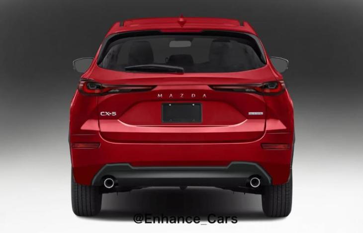 Спекулятивный рендер новой Mazda CX-5 (@Enhance_Cars)