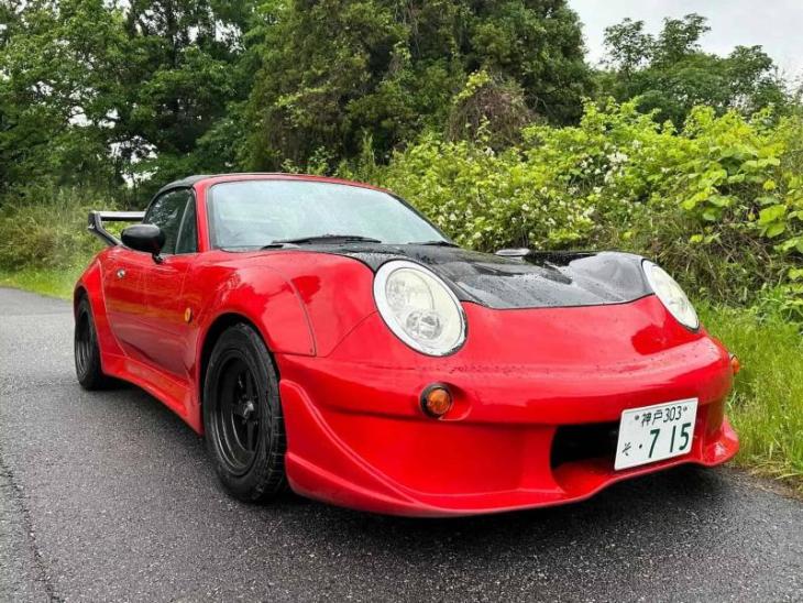 Mazda MX-5 1 поколения в обвесе под Porsche