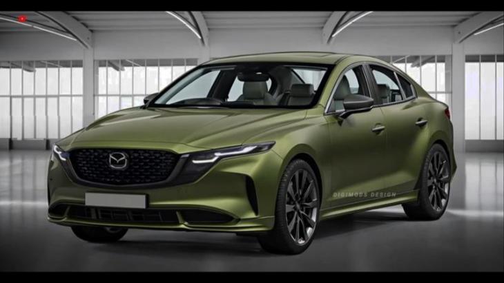 Неофициальный рендер новой Mazda3