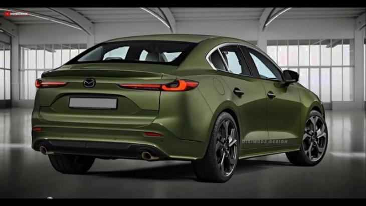 Неофициальный рендер новой Mazda3