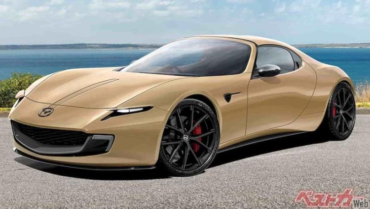 Потенциальный вариант дизайна нового поколения Mazda RX-7