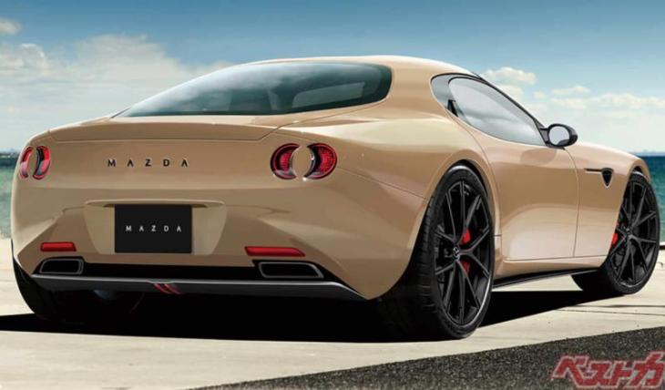 Потенциальный вариант дизайна нового поколения Mazda RX-7
