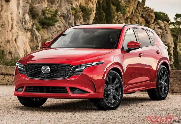 Спекулятивный рендер Mazda CX-5 нового поколения (BestCarWeb)