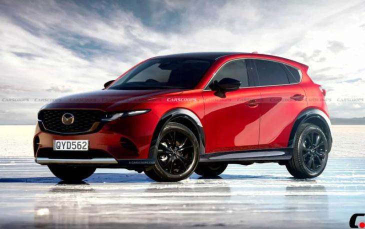 Неофициальный рендер нового субкомпактного кроссовера Mazda CX-20