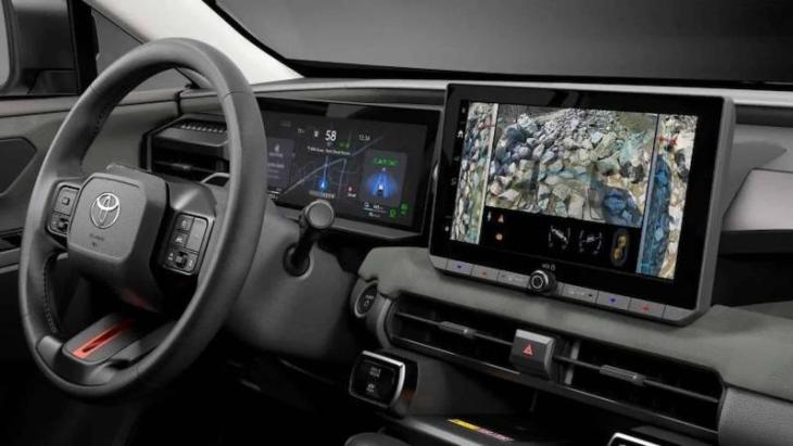 Интерьер нового Toyota RAV4