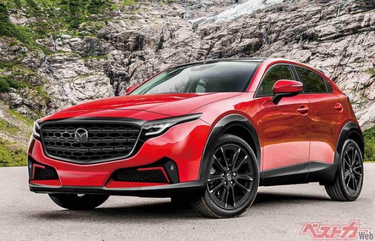 Mazda CX-3 второго поколения (неофициальный рендер от BestCarWeb)