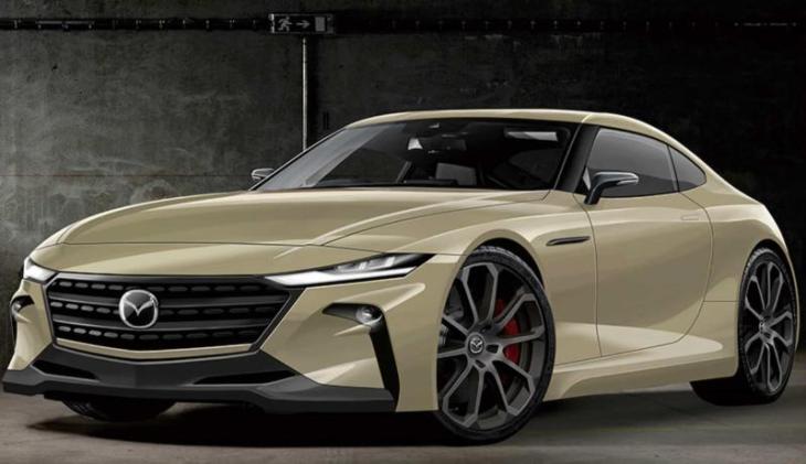 Спорткупе Mazda RX (неофициальный рендер)