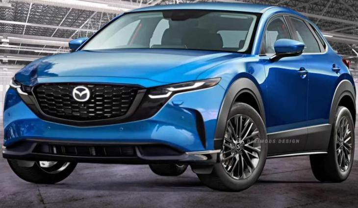 Новое поколение кроссовера Mazda CX-30 (неофициальный рендер)