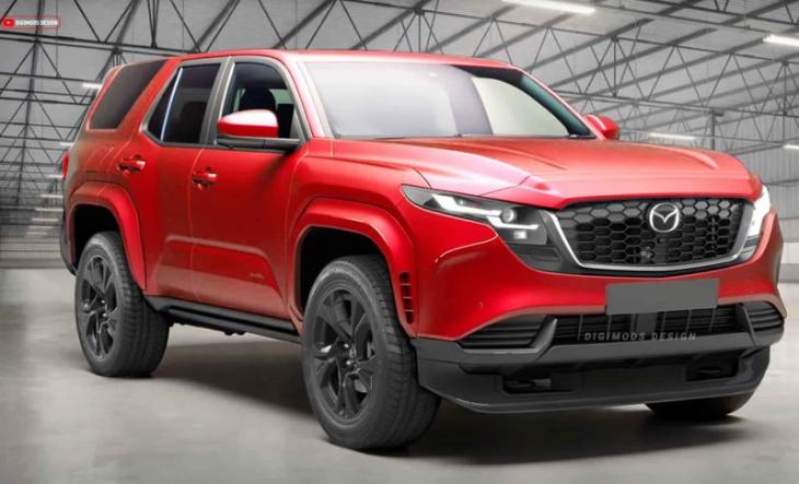 Легендарный вседорожник Mazda Tribute показан на реалистичных изображениях