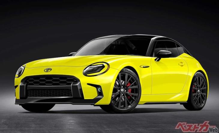 Новый компактный родстер Toyota (неофициальное изображение)