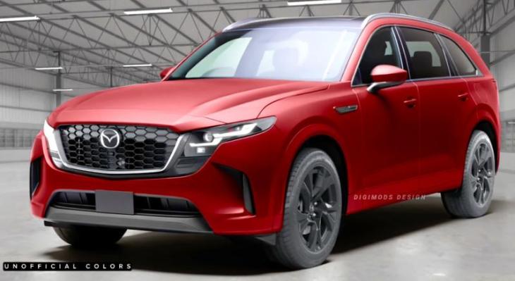 Рендер обновленной Mazda CX-90