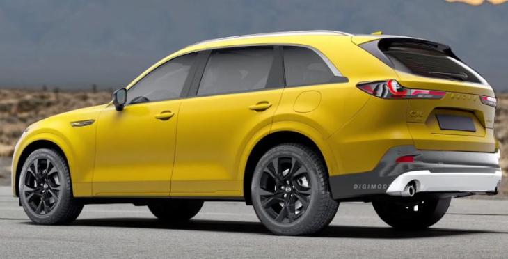 Рендер обновленной Mazda CX-90