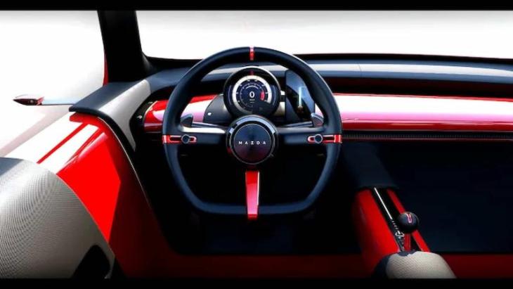 Интерьер концепт-кара Mazda Vision X-Compact