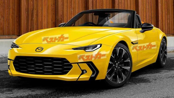 Рендер новой Mazda Roadster