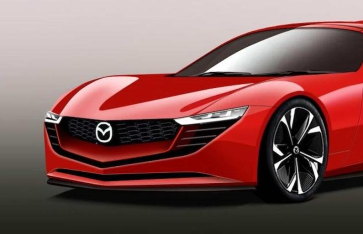 Новая Mazda RX-9 показана на первых изображениях
